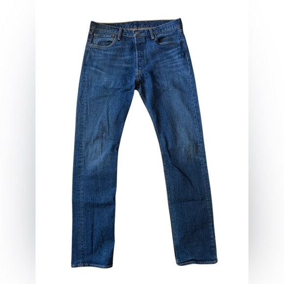 Levi’s 501 Original Fit Button Fly Jeans W34 L36 excellent like-new condition - Picture 2 of 5